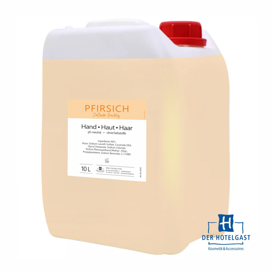 PFIRSICH Hand • Haut • Haar 10l Kanister